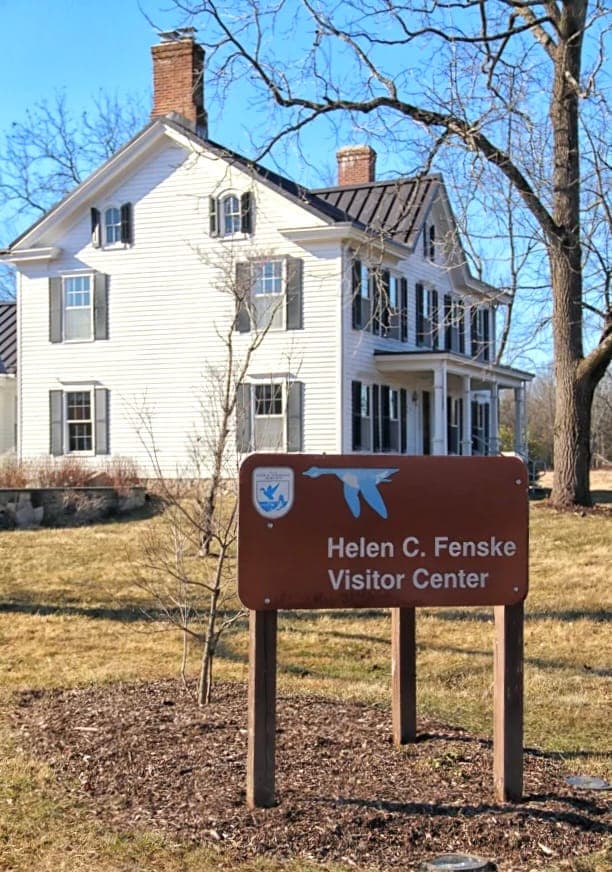 The Helen C. Fenske Visitor Center is housed in a historic home once owned by the Bockoven family.