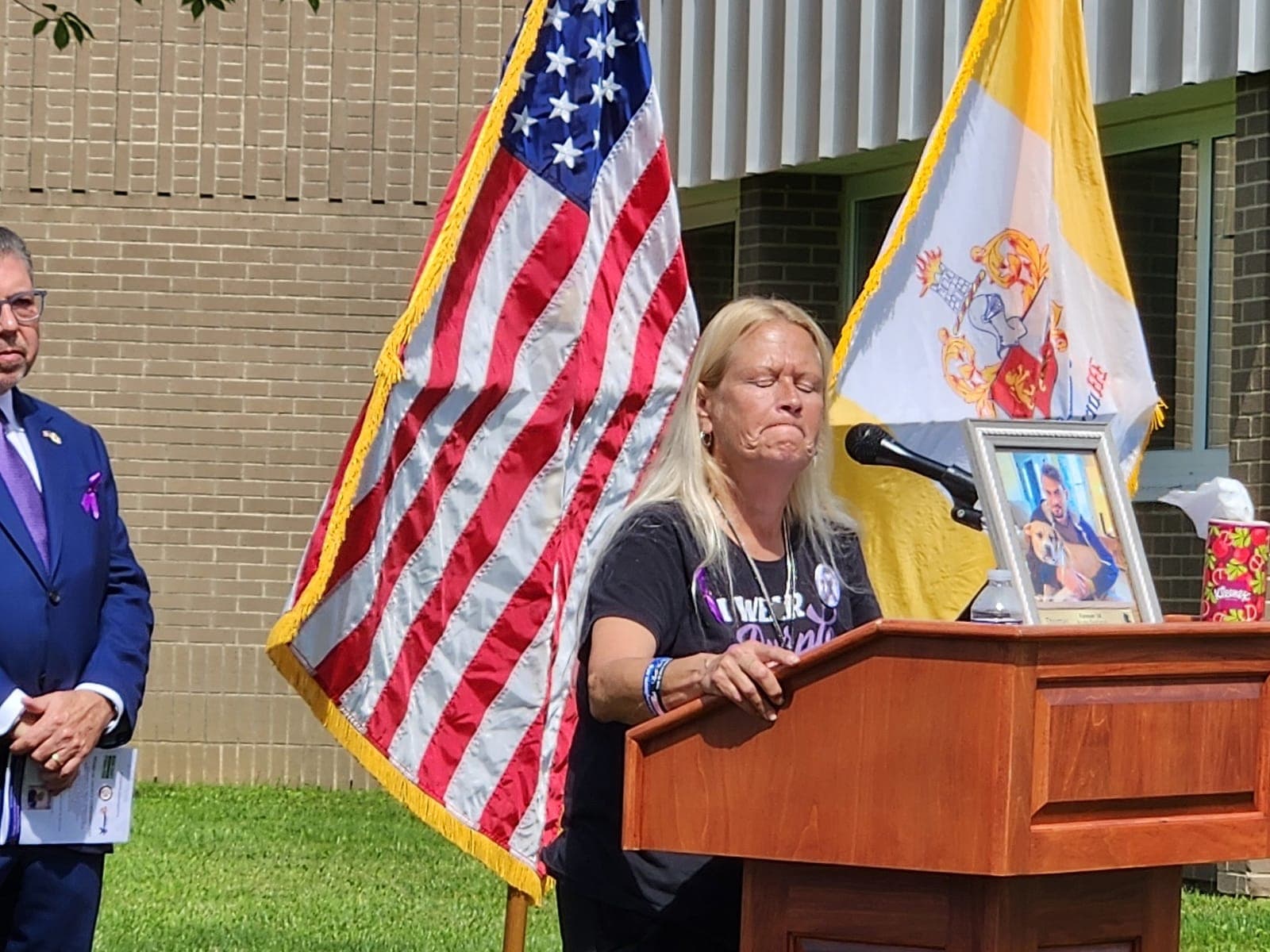 County officials, service providers, people in recovery and family members gathered for the ceremony.