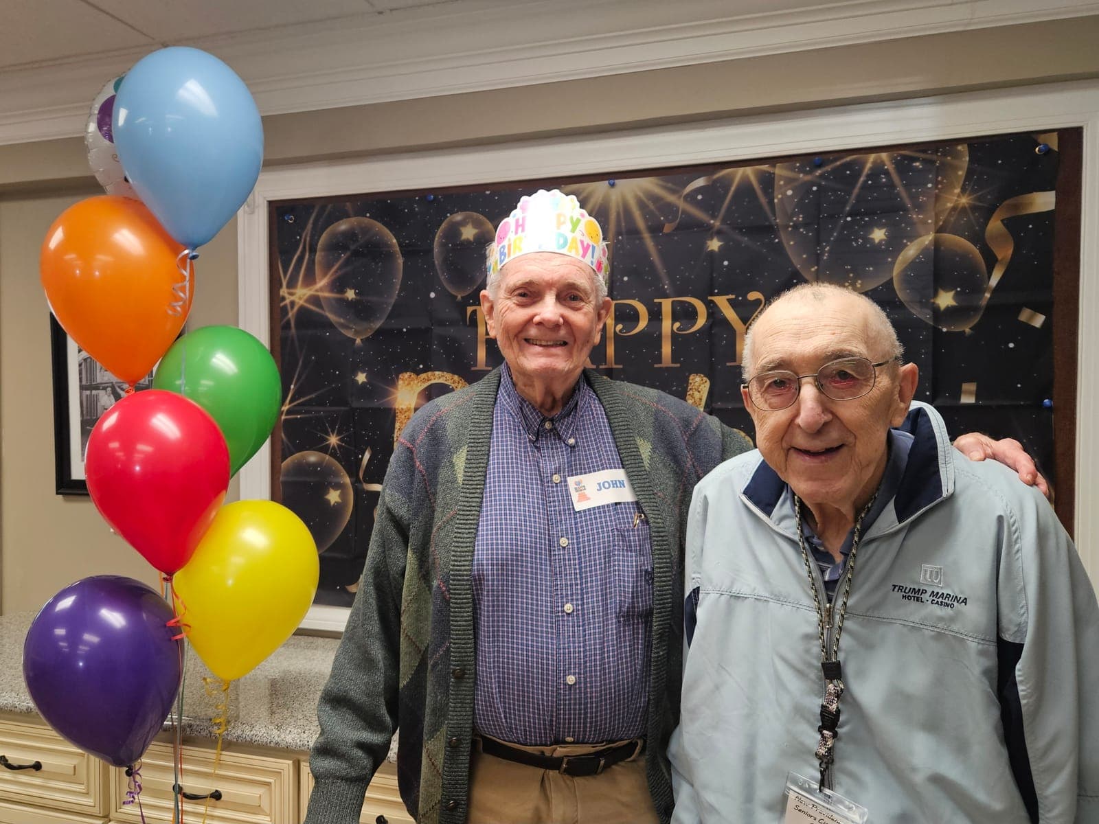 Guests celebrate at the DeCorso Community Center’s October 7 birthday extravaganza honoring New Providence residents in their 90s.